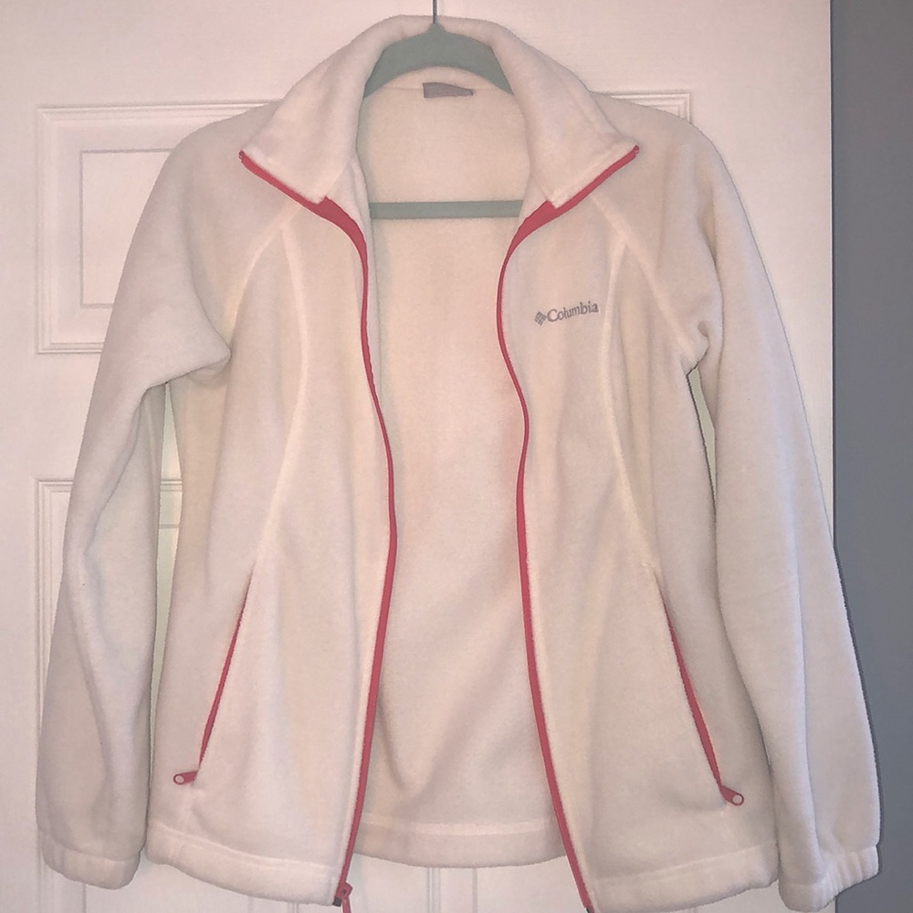 Columbia fleece zip up jacket!